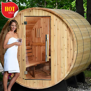 เตาไฟฟ้าควบคุมอัตโนมัติ4-6คนซาวน่าแห้งติดตั้งง่ายดีไซน์ใหม่สำหรับห้องอบไอน้ำกลางแจ้ง - Product Image 2