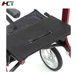 Popular Product Aluminum Lightweight Walking Aid Medical <strong>Device</strong> for Adult Folding Rollator <strong>Walker</strong> Wheelchair With Seat - Product Image 6