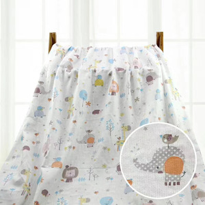 2 capas de bambú orgánico certificado gots <span class=keywords><strong>aden</strong></span> y <span class=keywords><strong>anais</strong></span> muselina del bebé mantas animales niño niña - Product Image 3