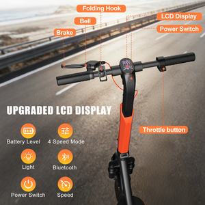 Patinete Eléctrico OBX para Adultos, 500W, Liquidación de Almacén en EE. UU., Suspensión Individual, 44.8 Pulgadas, para Recorridos Urbanos de Última Milla, Resistente al Agua - Product Image 3