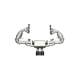 ระบบไอเสียแบบเต็มชุดสุดยอดสำหรับ 992 RS 4.0L Catback Exhaust พร้อมเฮดเดอร์ อะไหล่เพิ่มประสิทธิภาพรถยนต์แบบไหลเวียนสูง - Product Image 1