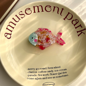 YYYHJ กิ๊บติดผมของ<span class=keywords><strong>ผู้หญิง</strong></span>2025สุดสร้างสรรค์คลิปหนีบผมอะซิเตท<span class=keywords><strong>รูป</strong></span>สัตว์ทะเลน่า<span class=keywords><strong>รัก</strong></span> - Product Image 5