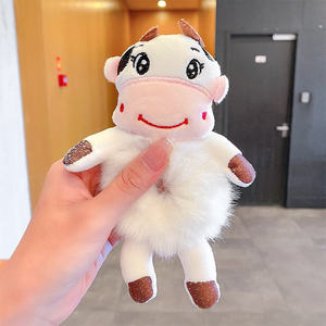 Divertidos Accesorios para el Cabello <span class=keywords><strong>de</strong></span> Peluche con Diseño <span class=keywords><strong>de</strong></span> Animales <span class=keywords><strong>de</strong></span> Dibujos Animados, Coleteros Elásticos <span class=keywords><strong>de</strong></span> Felpa <span class=keywords><strong>de</strong></span> Invierno con Forma <span class=keywords><strong>de</strong></span> Panda, Rana, Conejo y <span class=keywords><strong>Vaca</strong></span> - Product Image 2