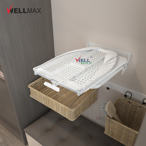 WELLMAX <span class=keywords><strong>Armario</strong></span> Lavandería Mesa <span class=keywords><strong>de</strong></span> hierro multifunción <span class=keywords><strong>Plegable</strong></span> Extraíble <span class=keywords><strong>Tabla</strong></span> <span class=keywords><strong>de</strong></span> <span class=keywords><strong>planchar</strong></span> <span class=keywords><strong>plegable</strong></span> <span class=keywords><strong>para</strong></span> ropa - Product Image 4