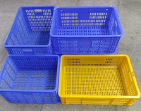 Panier alimentaire, panier de rangement en plastique, panier de manutention, conteneur en plastique, conteneur de rangement pour le transfert et le stockage