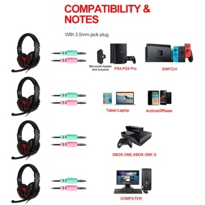 Juego de auriculares con teclado y ratón luminosos para juegos 4 en 1 de y - Product Image 4