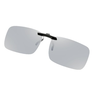 Color Changing Day Night Sunglasses UV400 Polarized <b>Clip</b> On For Men Black <b>Frame</b> Resin Lens - Product Image 2