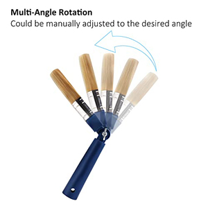 Brocha de Esquina Multiángulo Ajustable, Brocha Profesional Sintética para Pintar Esquinas, Mango de Plástico para Pintar Paredes y Pulir, OEM - Product Image 3