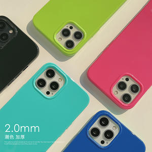 Fluoreszierende Jelly TPU iPhone 13/Pro Max Hüllen Umweltfreundliche Modische Verstärkte Personalisierte Werbegeschenke - Product Image 3