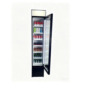Nuelead NE-105CL Beverage <b>Refrigerator</b> Rapid Cooling Compact <b>Refrigerator</b> with Glass Door Light - Product Image 5