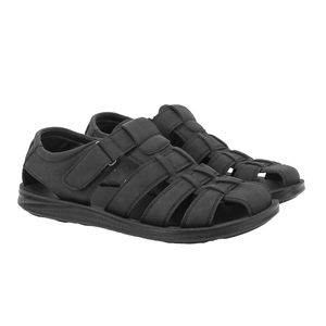 Sandalias Casuales de Verano para Hombre, Estilo Romano, de Cuero Genuino, Cómodas, Transpirables, Ligeras y Antideslizantes - Product Image 1