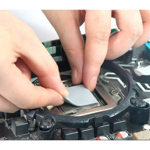 แผ่นนำความร้อน 13W/<span class=keywords><strong>m</strong></span>.k ขนาด 120x120 มม. สำหรับระบายความร้อน ซิลิโคนนำความร้อน - Product Image 4