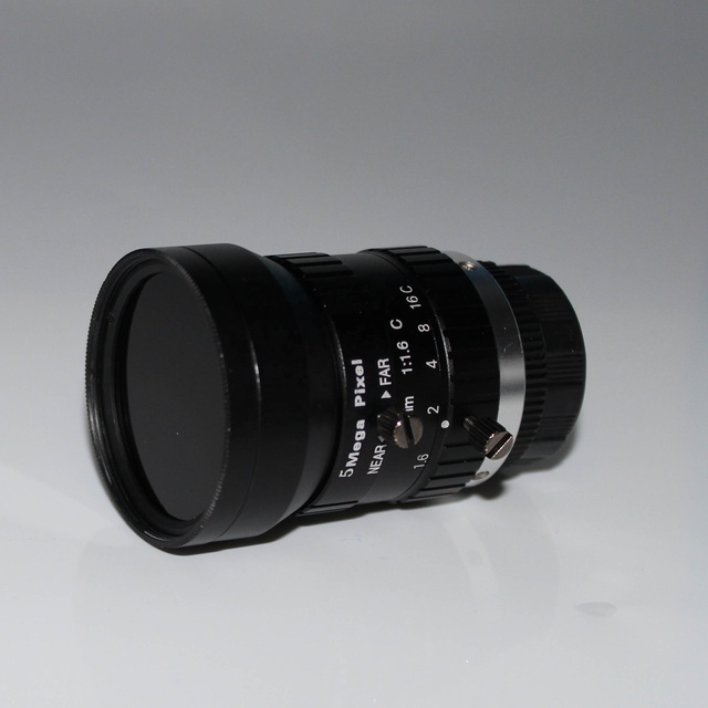 VY Optics High Quality 5MP C-Mount Aluminum & Optical Glass CCTV Lens OEM for Industrial Cameras