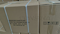 Wholesale Price Laboratory Borosilicate Coverslip Microscope Glass Slides Cover Slide