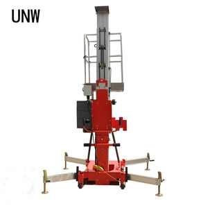 Plate-forme élévatrice pour personne seule 6m <span class=keywords><strong>Charge</strong></span> CA mobile Plate-forme élévatrice en aluminium haut de gamme à mât unique - Product Image 5