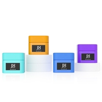 Pot de supplément carré pour enfants, couleur givrée, 1oz, 2oz, 3oz, 4oz, 1g, 3.5g, 7g