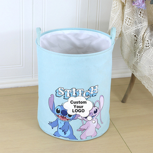 Nuovo disegno all'ingrosso del modello del fumetto giocattolo del bambino del panno del bucato del bambino cesto di stoccaggio con la maniglia - Product Image 2
