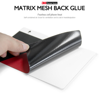 Pegatina de cubierta de piel trasera de teléfono móvil duradera personalizada 3M de alta calidad para máquina de corte de Protector de pantalla