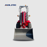 Chargeur sur pneus tout-terrain télescopique électrique compact AOLITE ETL600 CE 600 kg ALT, vente chaude