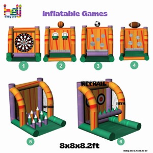 Juego Inflable Deportivo Personalizado de PVC, Juego Interactivo de Carnaval para Niños y Adultos, Eventos y Fiestas - Product Image 2