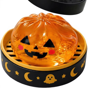 Coffret surprise de jouets anti-stress Halloween scintillants et moelleux : Adorables citrouilles et yeux de fantômes pour soulager le stress – Idéal comme cadeau - Product Image 3