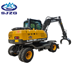 Excavadora de Ruedas con Control Inteligente, Excavadora Hidráulica Personalizada para Construcción y Minería, 1 Año de Garantía - Product Image 3