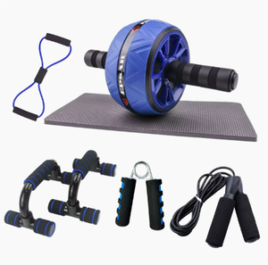 Rueda Abdominal Portátil con Rodillera para Entrenamiento de Core y Músculos Abdominales, Equipo de <span class=keywords><strong>Fitness</strong></span> para Gimnasio en Casa, Suministro OEM para Hombres - Product Image 6