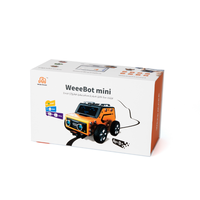 Kit de démarrage de robot STEM miniature Weeemake WeeeBot V2.0 version éducative, robot programmable télécommandé, jouet éducatif, cartes de développement
