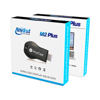 1080P Anycast M2Plus HDTV Compatible TV Stick WIFI Affichage TV Dongle Récepteur DLNA Partager Écran Pour Android Miracast Airplay