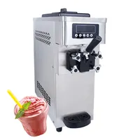 Machine à glace électrique commerciale, compresseur, pour service de fabrication de desserts, gâteaux, italie