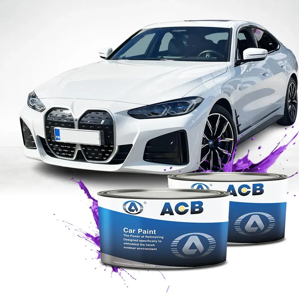 ACB Guangzhou mirror effect HS 2K clearcoat auto paint for car refinish