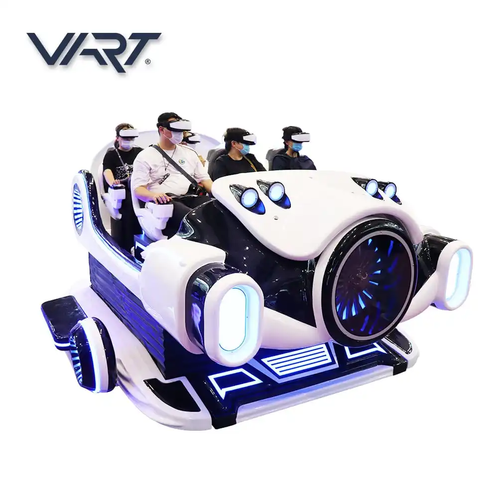 Enam Gerak Kursi 9D VR Simulator Film Digital Teater 9D VR Cinema Peralatan