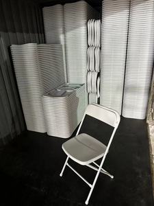 Outdoor <strong>White</strong> Colors Wedding Banquet Event Stackable Foldable Plastic Resin <strong>Folding</strong> <strong>Chairs</strong> - Product Image 2
