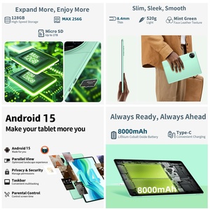 2024 14inch Android 15 GMS <span class=keywords><strong>Tablet</strong></span> <span class=keywords><strong>PC</strong></span>, Octa lõi <span class=keywords><strong>Wifi</strong></span> chỉ <span class=keywords><strong>Tablet</strong></span> <span class=keywords><strong>PC</strong></span> với 8000mAh pin, kép Loa kỹ thuật số và FM được xây dựng trong - Product Image 4