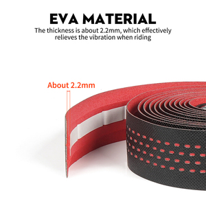 TOSEEK Ruban de guidon de vélo personnalisé en PU+EVA, Accessoires de vélo, Ruban de guidon de vélo de <span class=keywords><strong>route</strong></span>, Pièces de vélo - Product Image 4