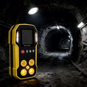 High Accuracy Portable Multi Gas Detector 4 in 1 Rechargeable CO LEL Analyzer with LCD Display and Alarm - Product Image 2