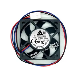 New original Delta EFB0505MA/HA EFB0512HA/LA/MA/HHA 5V 12V 5010 cooling fan
