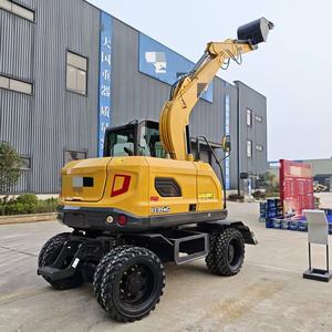 Excavatrice sur pneus neuve (fabriquée en Chine) – Matériel de construction d'occasion – Excavatrice sur pneus de 8,5 tonnes – Qualité fiable – Certifiée EPA - Product Image 2