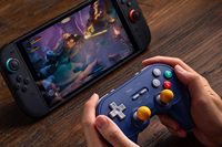 Control Inalámbrico Profesional para Juegos OEM, Joystick TMR, Botones ABXY Intercambiables, Palancas Traseras, Base de Carga, Gamepad