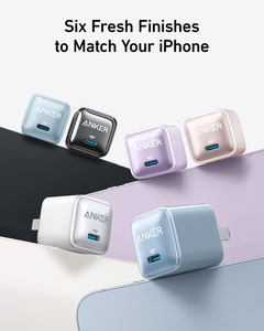 อะแดปเตอร์ Anker Block 20W (Nano Pro) PIQ 3.0 ขนาดกะทัดรัด สำหรับโทรศัพท์มือถือรุ่น 17 16 15 A2637 รองรับการชาร์จเร็ว 20W สำหรับ A2637 A - Product Image 2