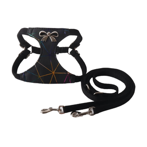 Diseño de impresión Arnés para perros en <span class=keywords><strong>stock</strong></span> Correas a juego Collar para perros Correa para mascotas Fabricantes - Product Image 2