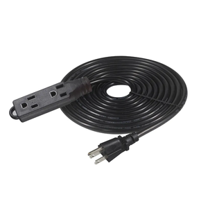 En Oferta: Regleta de Enchufes Estadounidense con 2 Tomas, Cable de Alimentación Doble, Enchufe Americano, 15A, Precio Económico - Product Image 2