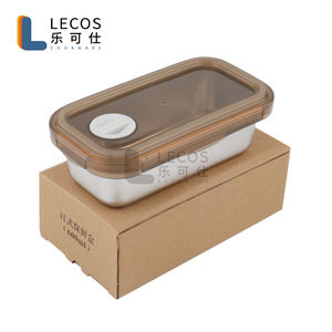 LECOS, proveedores mayoristas, novedad personalizada, contenedor de almacenamiento <span class=keywords><strong>para</strong></span> mantener fresco, fiambrera Bento a prueba de fugas de acero inoxidable de grado alimenticio - Product Image 6