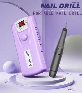 CRYSTALDOMAIN <span class=keywords><strong>Ponceuse</strong></span> à ongles électrique haute vitesse 35 000 tr/min pour manucure et pédicure, machine à ongles rechargeable pour l'élimination du gel - Product Image 4