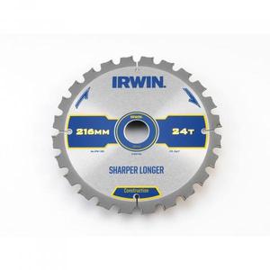 IRWIN - 1897398 Hoja de sierra circular de construcción-EAN 05706918973980 HOJAS Y DISCOS DE CORTE HOJAS DE SIERRA CIRCULAR - Product Image 2