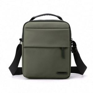 Bolso Bandolera de PU con Logotipo Personalizado, Bolso de Mensajero Casual de Alta Calidad para Negocios, Bolso de Pecho para Hombre - Product Image 4