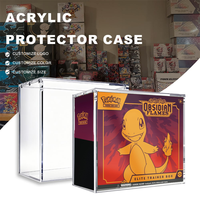 Boîte de présentation verticale en acrylique pour Pokémon Elite Trainer Box ETB Booster Box TCG, rangement pour collection