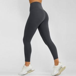 Vente chaude Gym Fitness pas de couture avant Legging sport pantalons de course bout à bout serré mince entraînement Yoga <span class=keywords><strong>pantalon</strong></span> femmes Leggings - Product Image 1
