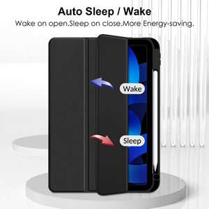 <span class=keywords><strong>Funda</strong></span> Transparente de Acrílico con Ranura para Lápiz para <span class=keywords><strong>iPad</strong></span> 11/2025 <span class=keywords><strong>iPad</strong></span> 10/2022, <span class=keywords><strong>Funda</strong></span> Protectora Inteligente de Cuero PU a Prueba de Golpes para Tablet - Product Image 2