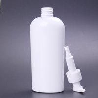 Bouteilles de liquide rondes ovales populaires Cosmo 4oz 8oz 120ml 250ml Plastique blanc PET 24-410 Pulvérisation Lotion Pompe Top pour l'utilisation du shampooing